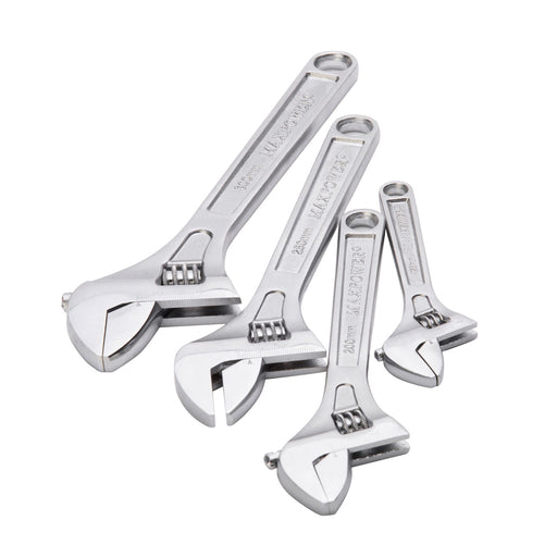 4pc Heavy duty adjustable Wrench Set