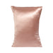 Natural Silk Pillowcase Queen Size - Dark Pink