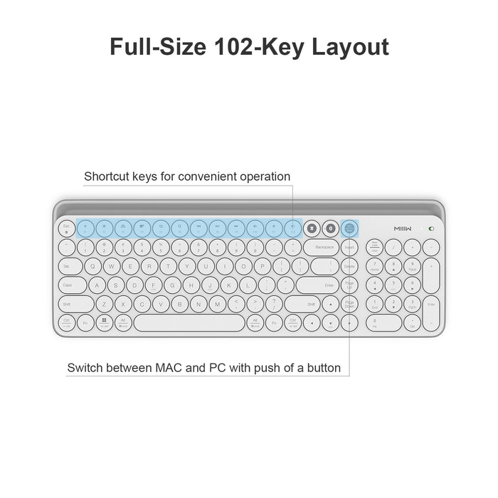 XIAOMI K02 Dual-Mode Wireless Bluetooth Keyboard