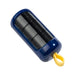 Portable Daily Pill Box with Hook Up Blue