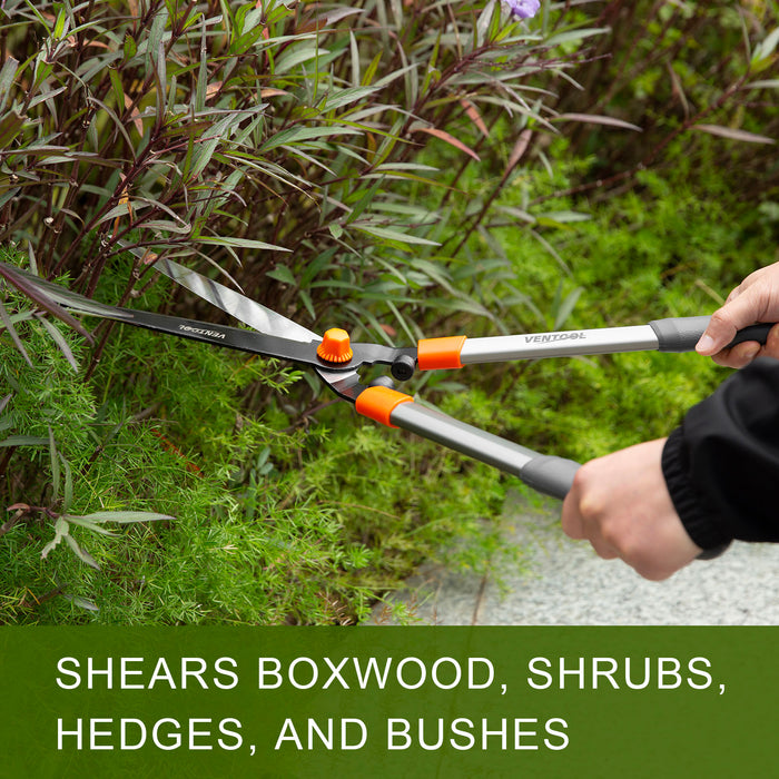 Ventool 26’’ Garden Hedge Shears with Sharp Straight Blades