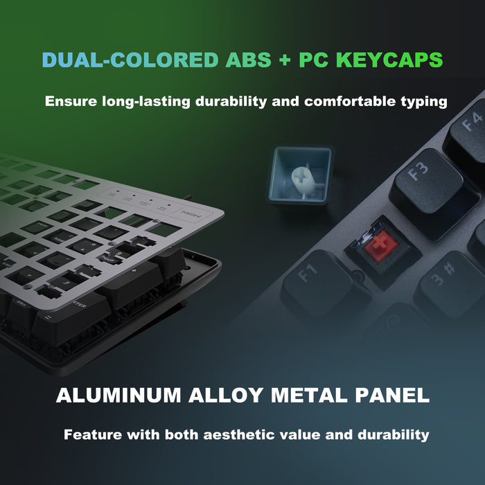 XIAOMI G03 Full Size Mechanical Gaming Keyboard USB, Grey