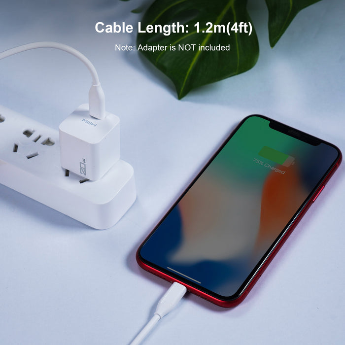 XIAOMI CC120 USB-C to USB-C Fast Charging Cable, White