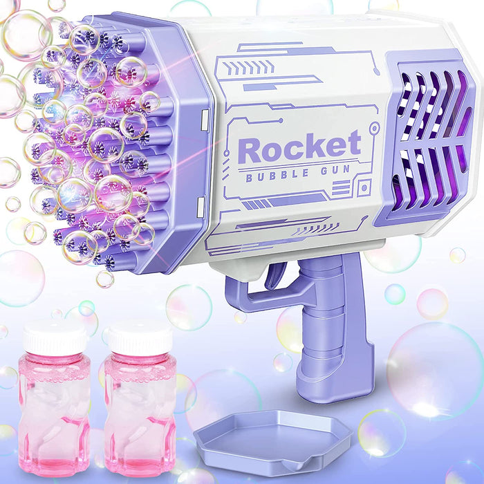 Bazooka Bubble Blower Machine, Automatic Bubble Gun for Parties, Wedding, Indoor and Outdoor Events
