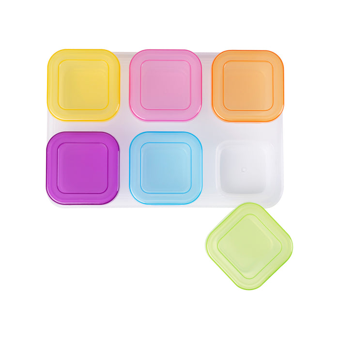 Ventray 2 oz Baby Food Storage Freezer Container with Tray