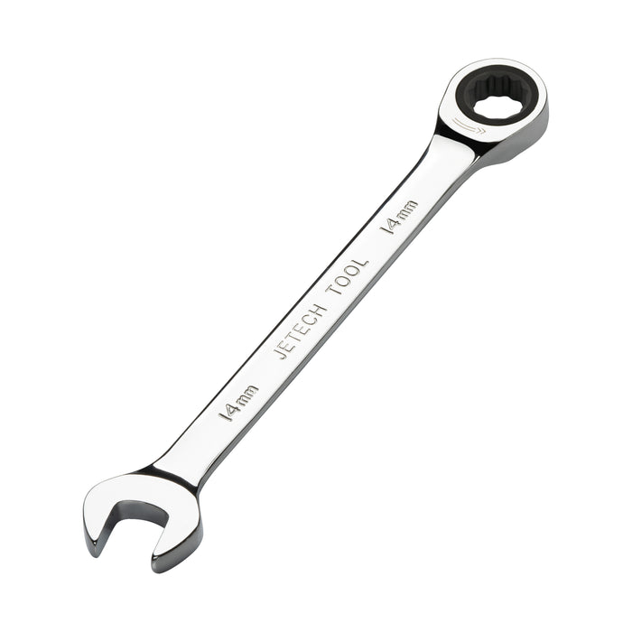 Jetech 14mm Ratcheting Combination Wrench, Metric, 10 Pack
