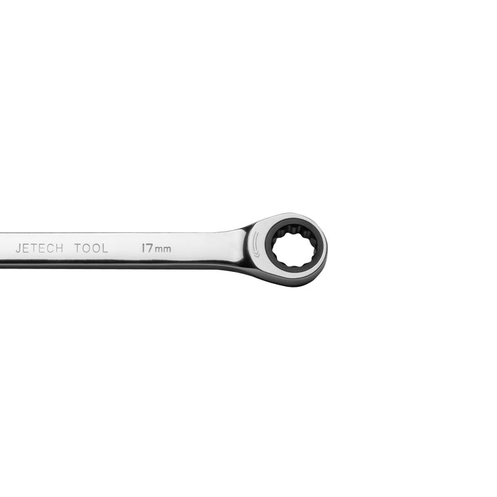 Jetech 17mm Ratcheting Combination Wrench, Metric, 10 Pack