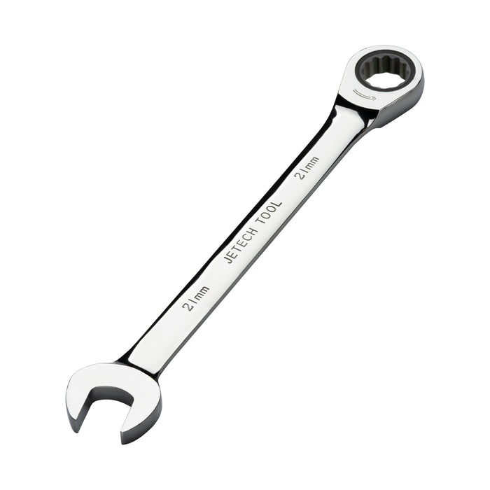 Jetech 21mm Ratcheting Combination Wrench, Metric, 6 Pack