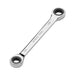 Double Box End Ratchet Wrench 3/8"x7/16"