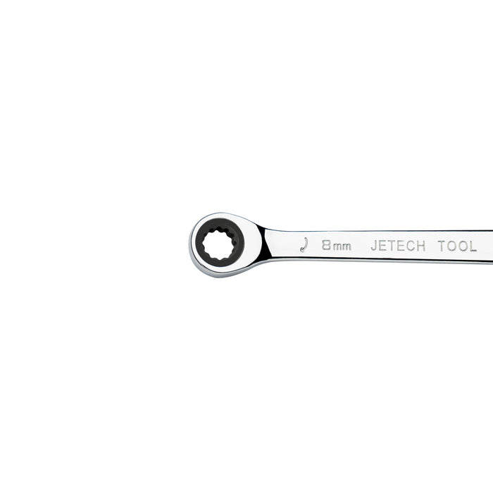 Jetech Double Box End Ratcheting Wrench (8mm x 10mm), Metric