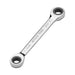 Double Box End Ratchet Wrench 8x9mm
