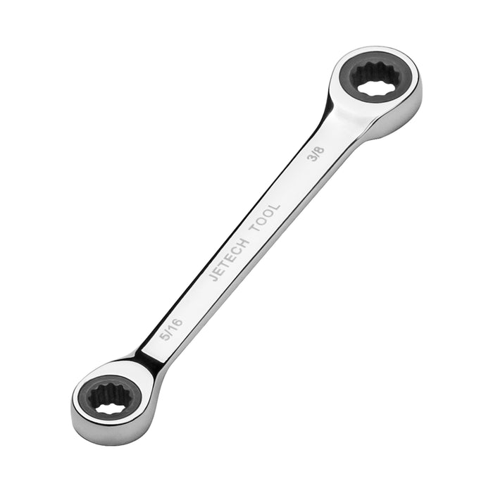 Double Box End Ratchet Wrench 5/16"x3/8"