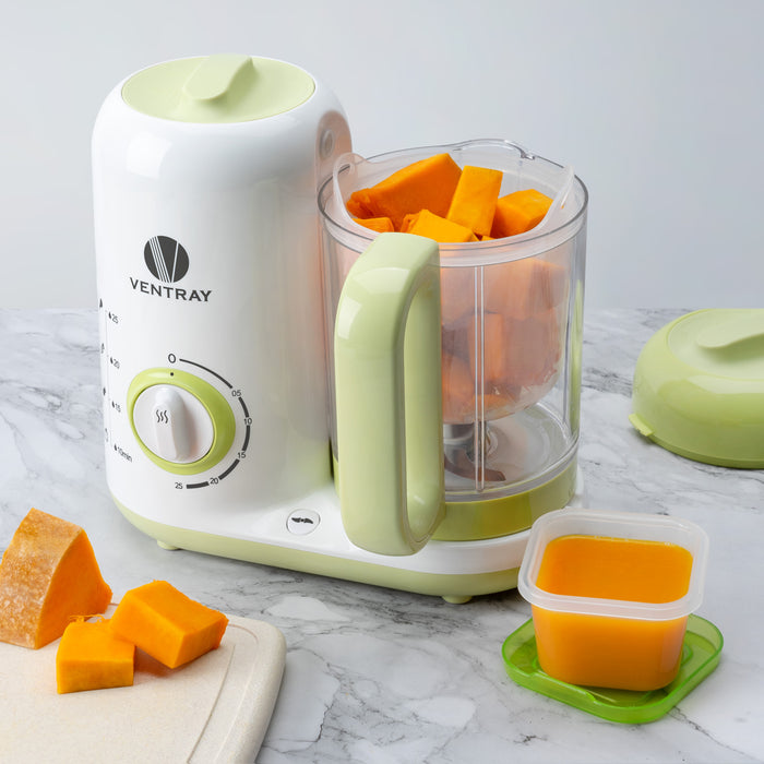 Ventray BabyGrow 300 Baby Food Maker, All-in-one Baby Food Processor,Green