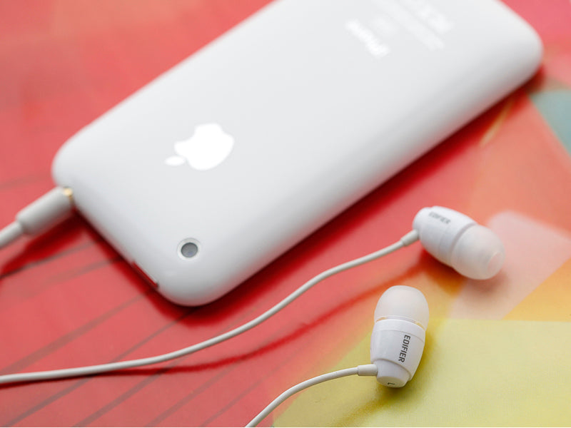 Edifier H210 In-ear Headphones - Hi-Fi Stereo Earbuds Headphone - White