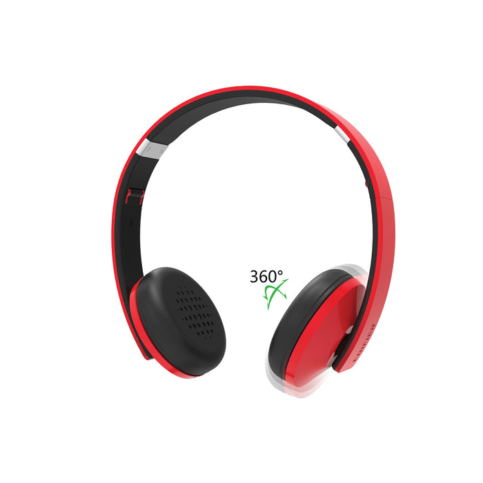 Edifier H750 Hi-Fi On-ear Headphones - Compact Foldable Stereo Headphone - Red