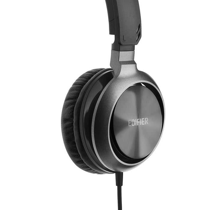 Edifier M710 On-Ear Headphones with Mic and Volume Control - Black
