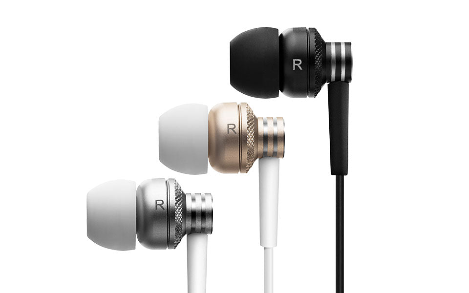 Edifier P270 In-ear Computer Headphones  - Earbud  with Mic and Remote Control - Silver