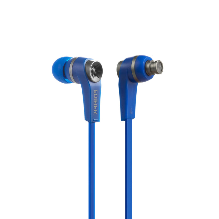 Edifier P275 Computer Headset - Headphones with Mic and Inline Control - Blue