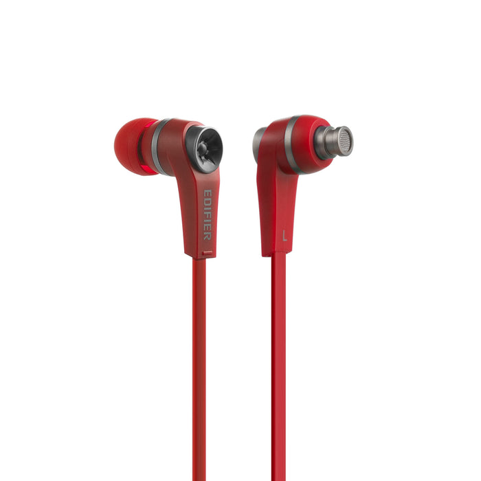 Edifier P275 Computer Headset - Headphones with Mic and Inline Control - Red