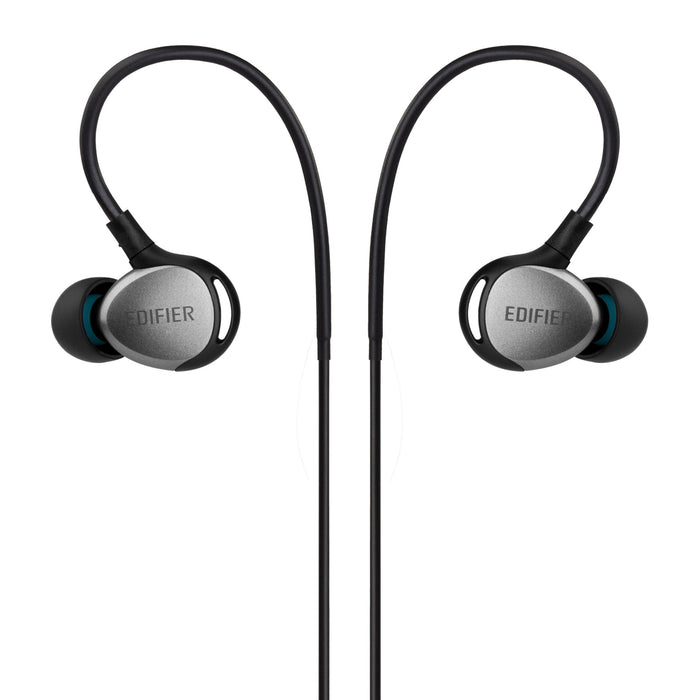 Edifier P281 Waterproof Computer Headset - Sports In-Ear Earphones IP57 Rated - Black