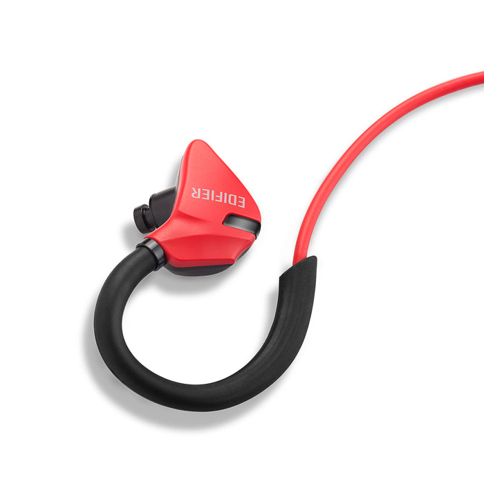 Edifier W296BT Bluetooth Water Resistant Sports In-Ear Earphones - Red