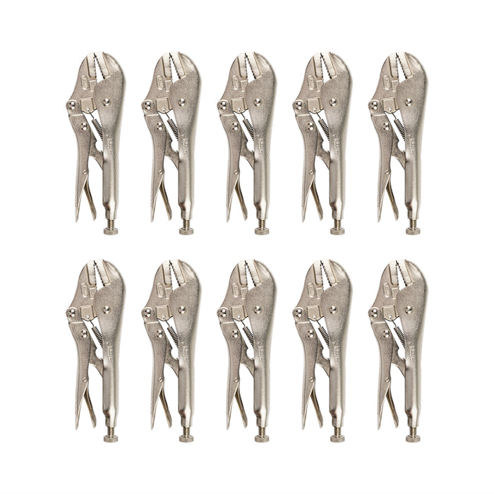 7" Straight Jaw Locking Pliers(10pack)