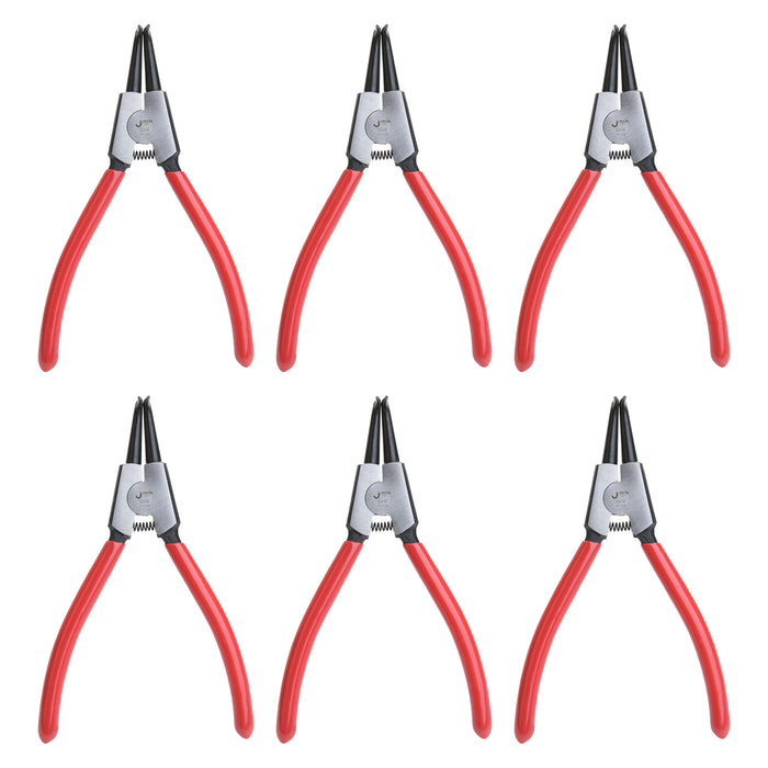 7" Bent External Snap Ring Pliers (6pack)
