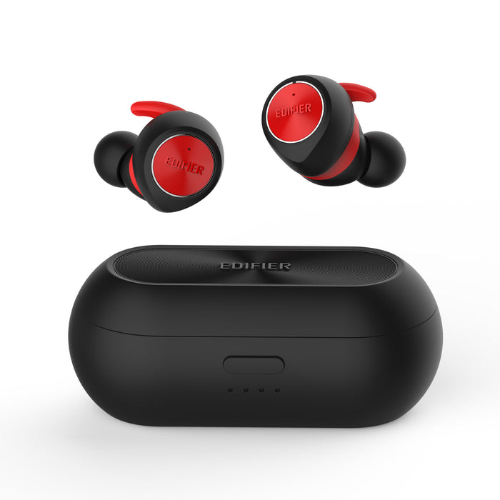 Edifier TWS3 Truly Wireless Earbuds - Waterproof Bluetooth Headphones - Red