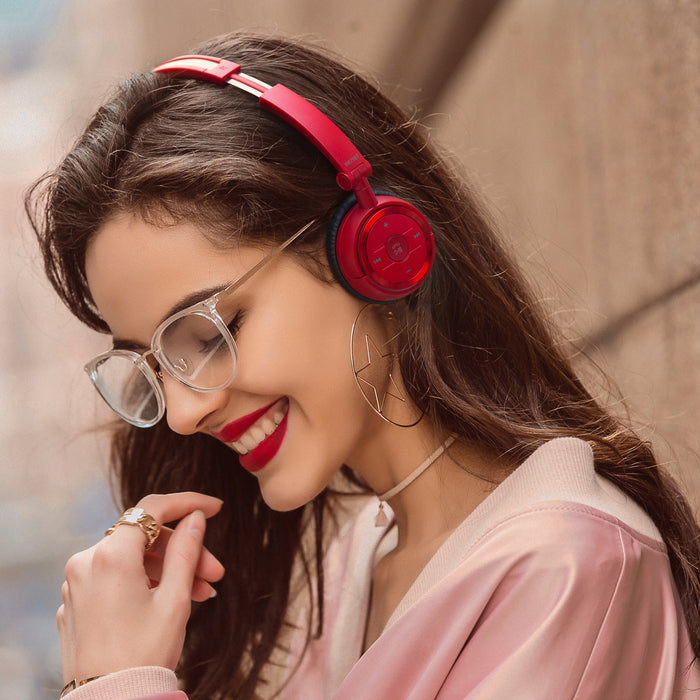 Edifier W675BT Bluetooth v4.1 On-ear Wireless Headphones - Red