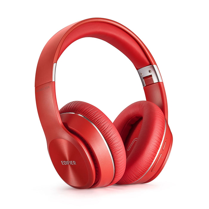 Edifier W820BT Bluetooth Headphones Foldable 80 Hours of Battery - Red